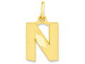 FJC Finejewelers 10k Initial N Charm