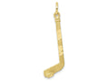 FJC Finejewelers 10k Yellow Gold Hockey Stick Charm