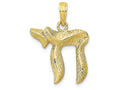 FJC Finejewelers 10k Yellow Gold Chai Charm
