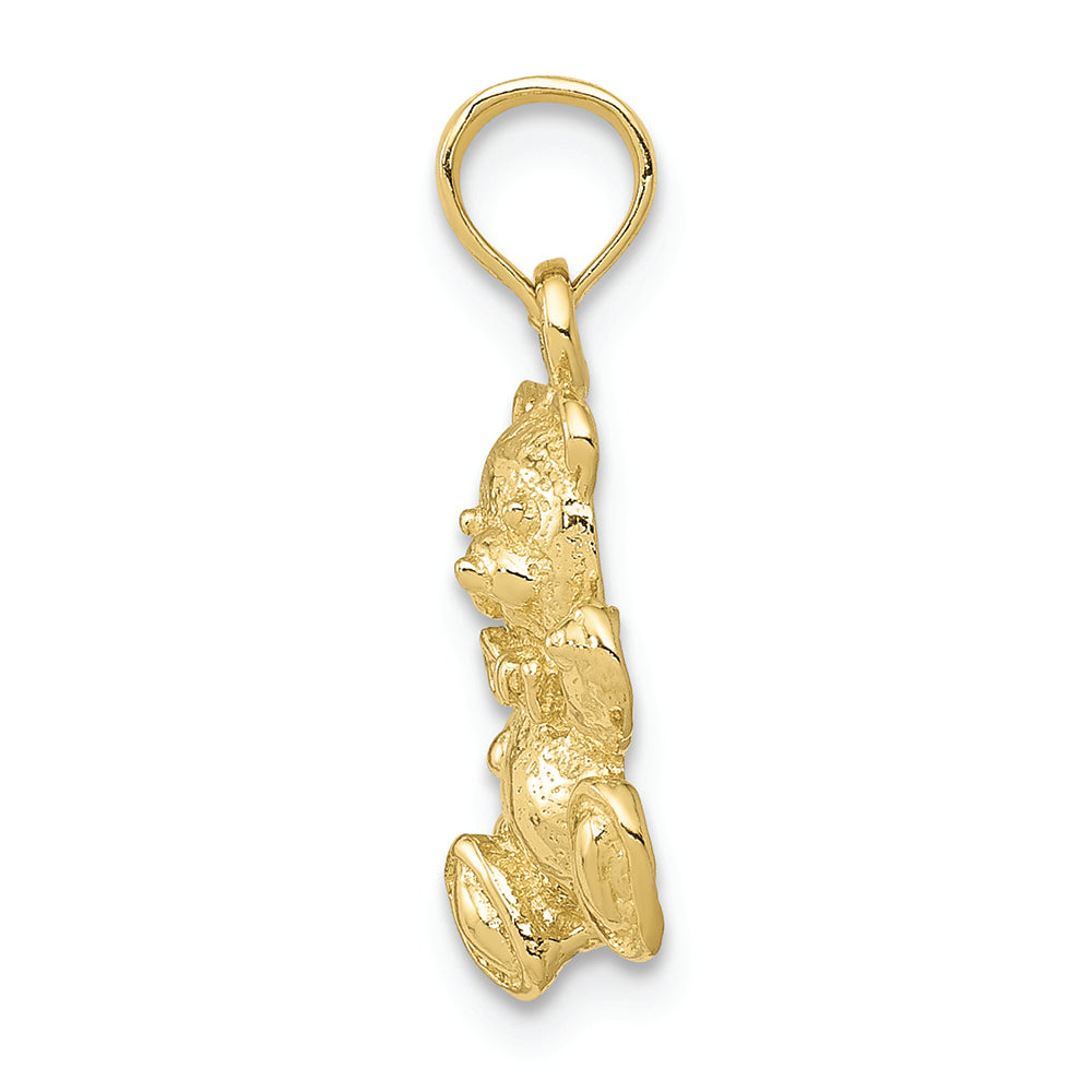FJC Finejewelers 10k Yellow Gold Teddy Bear Charm