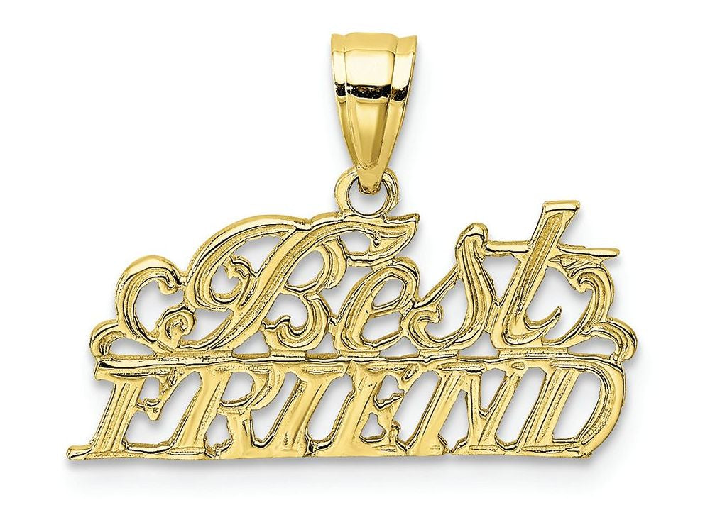FJC Finejewelers 10k Yellow Gold Best Friend Charm