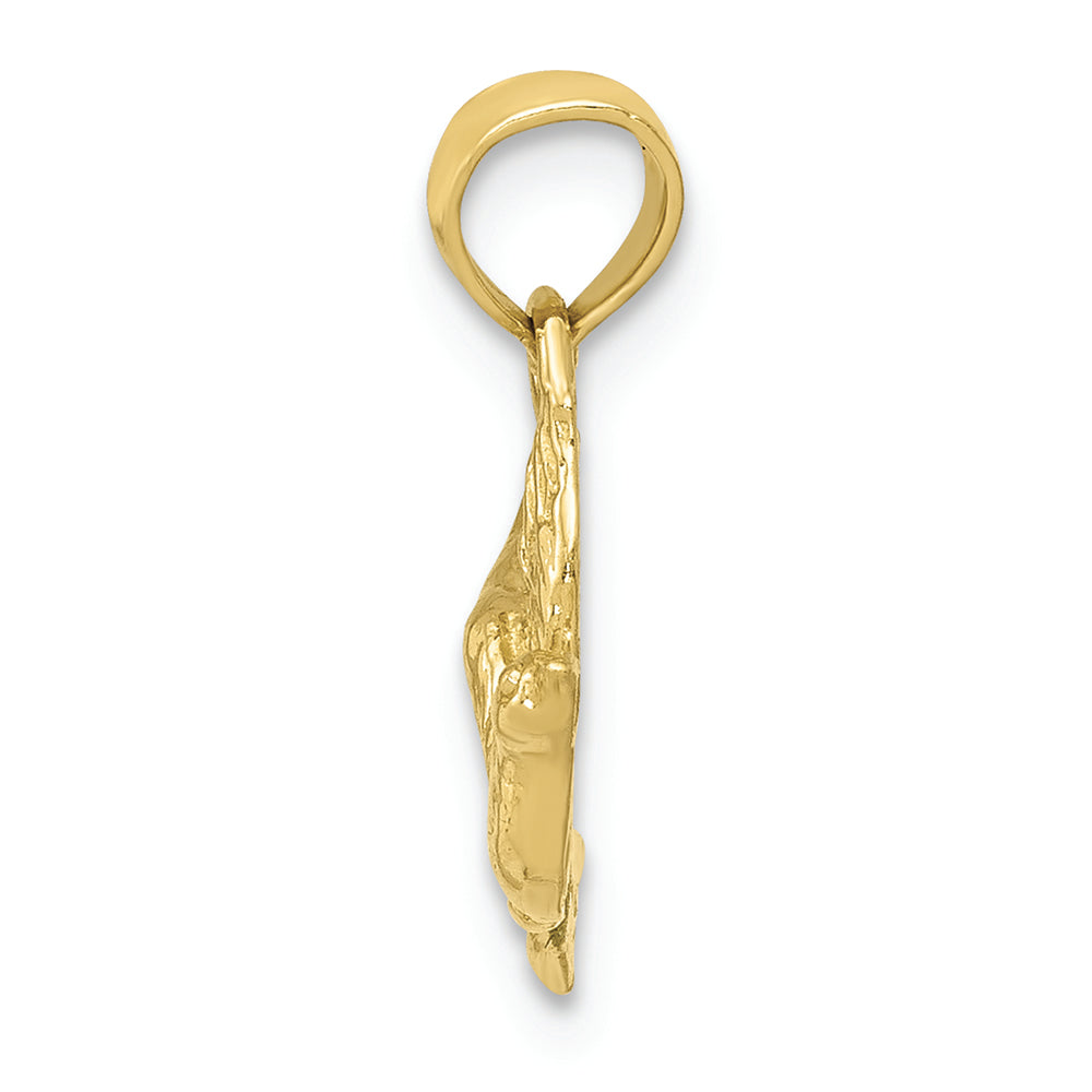 FJC Finejewelers 10k Yellow Gold Flying Dove Charm