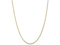 FJC Finejewelers 10 Inch 10k 1.8mm bright-cut Extra-lite Rope Chain Ankle Bracelet