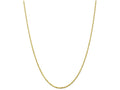 FJC Finejewelers 7 Inch 10k 2.0mm bright-cut Extra-lite Rope Chain Bracelet
