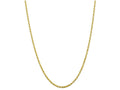 FJC Finejewelers 20 Inch 10k 2.75mm bright-cut Extra-lite Rope Chain Necklace