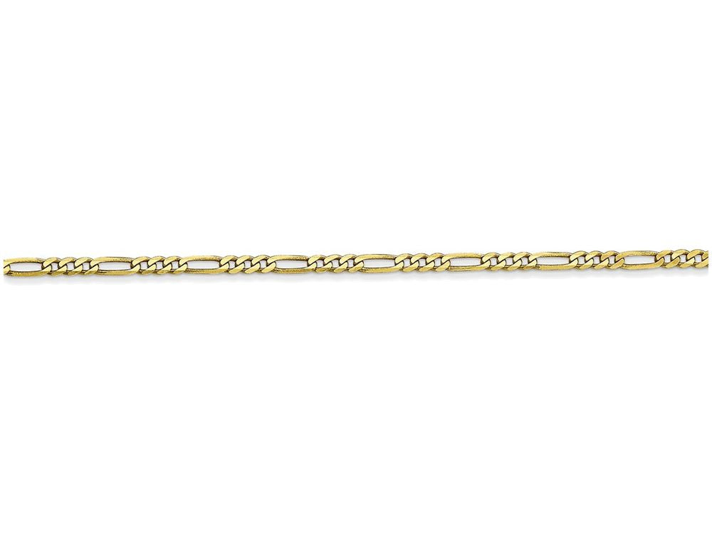 FJC Finejewelers 7 Inch 10k 1.75mm Polished Figaro Chain Bracelet