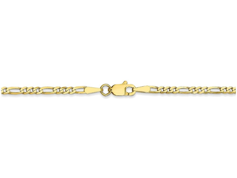 FJC Finejewelers 22 Inch 10k 2.2mm Figaro Link Chain Necklace
