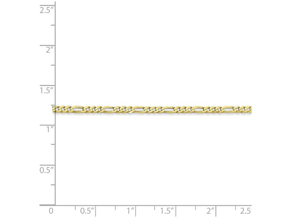FJC Finejewelers 30 Inch 10k 2.2mm Figaro Link Chain Necklace
