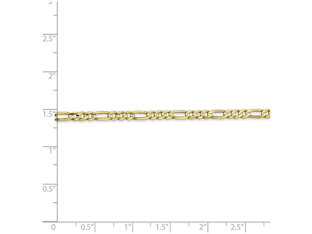 FJC Finejewelers 30 Inch 10k 3.0mm Figaro Chain Necklace