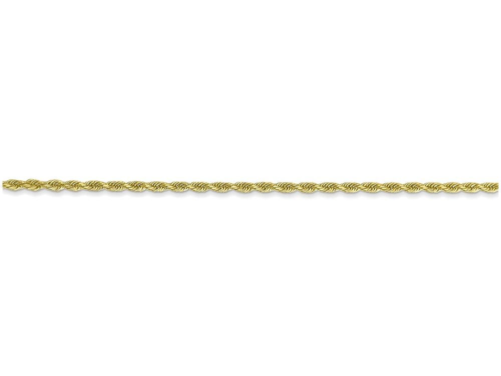 FJC Finejewelers 30 Inch 10k 1.75mm Handmade bright-cut Rope Chain Necklace