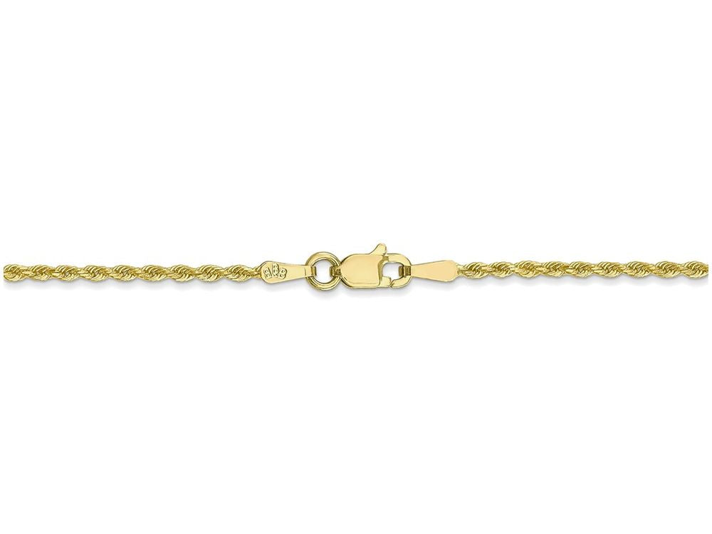 FJC Finejewelers 30 Inch 10k 1.75mm Handmade bright-cut Rope Chain Necklace