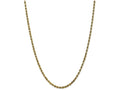 FJC Finejewelers 30 Inch 10k 3.5mm Handmade bright-cut Rope Chain Necklace