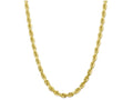 FJC Finejewelers 9 Inch 10k 7mm Handmade bright-cut Rope Chain Ankle Bracelet (Smaller Ankles)