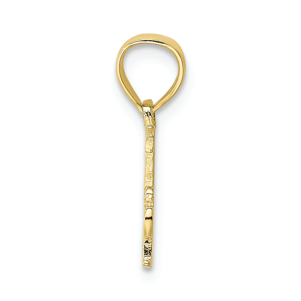 FJC Finejewelers 10k Yellow Gold Best Father Charm