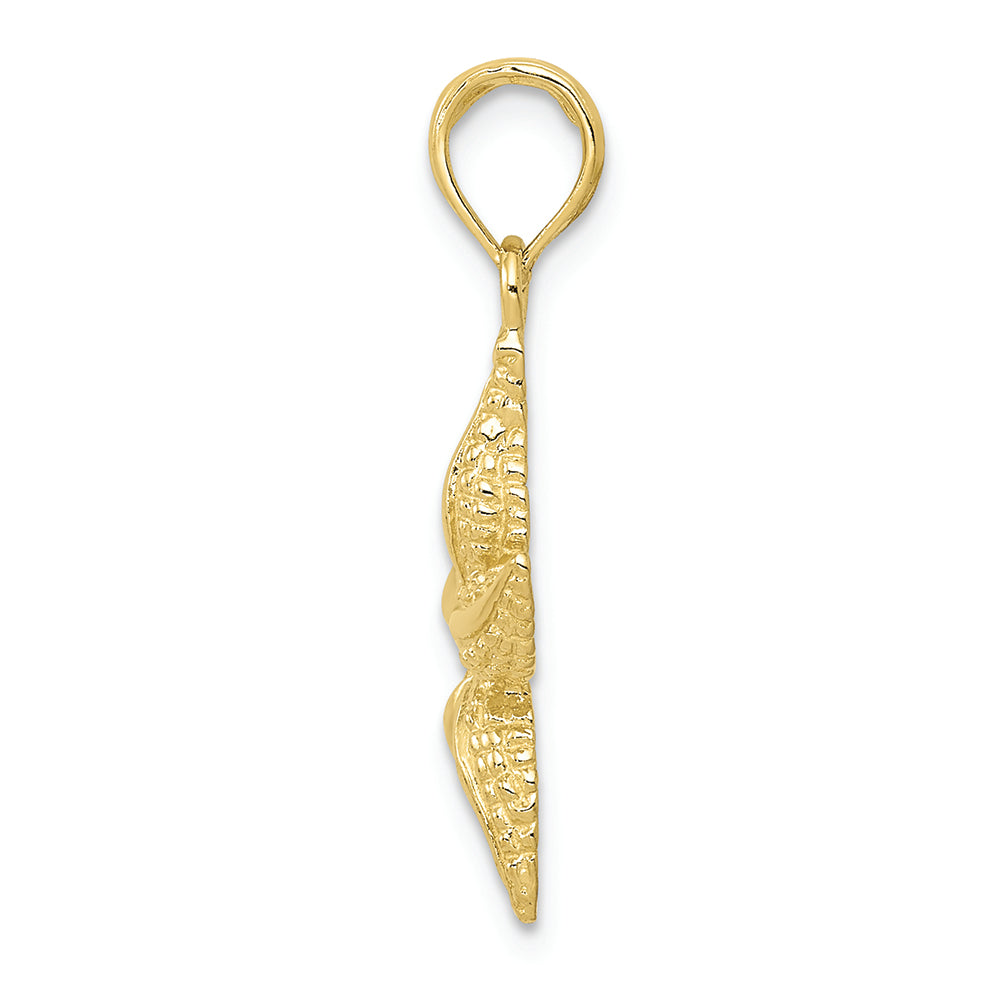 FJC Finejewelers 10k Yellow Gold Starfish Charm