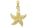 FJC Finejewelers 10k Yellow Gold Starfish Charm