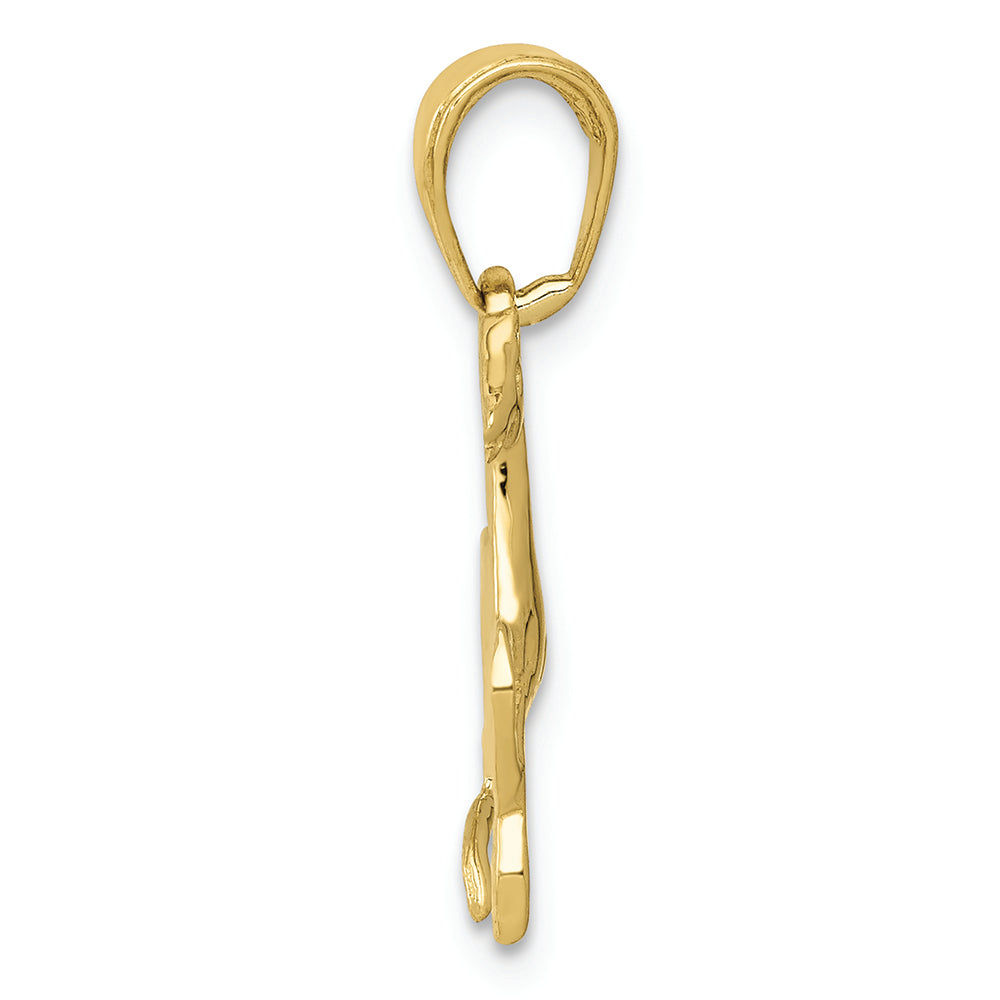 FJC Finejewelers 10k Yellow Gold Horse Charm