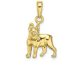 FJC Finejewelers 10k Yellow Gold Boston Terrier Dog Charm