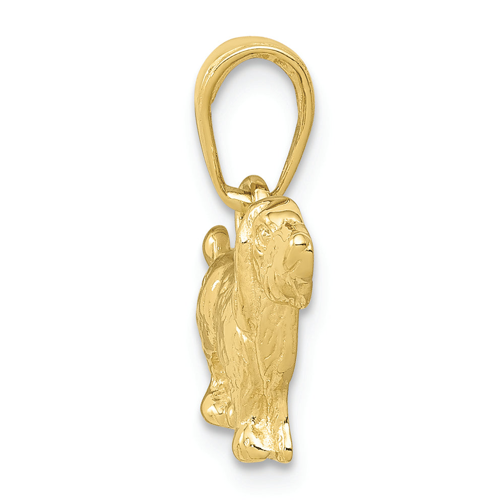 FJC Finejewelers 10k Yellow Gold Cocker Spaniel Dog Charm