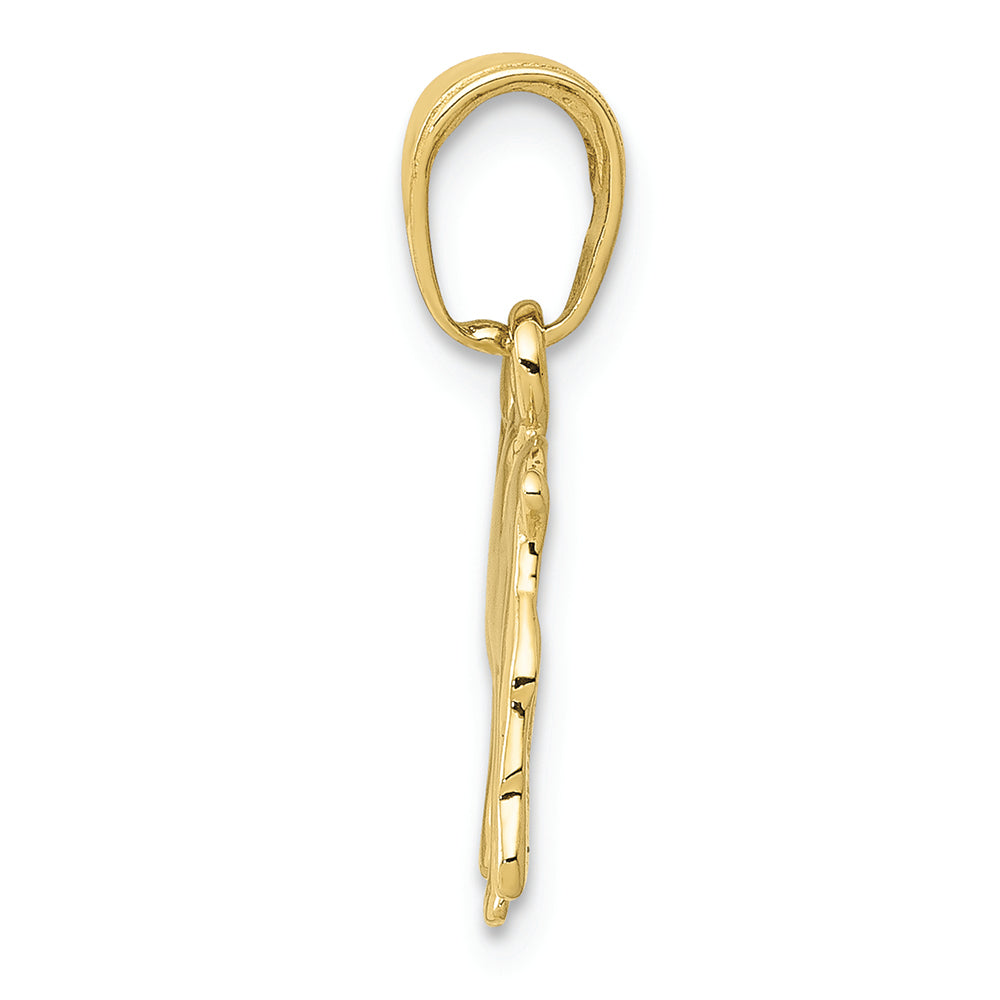 FJC Finejewelers 10k Yellow Gold Bulldog Charm