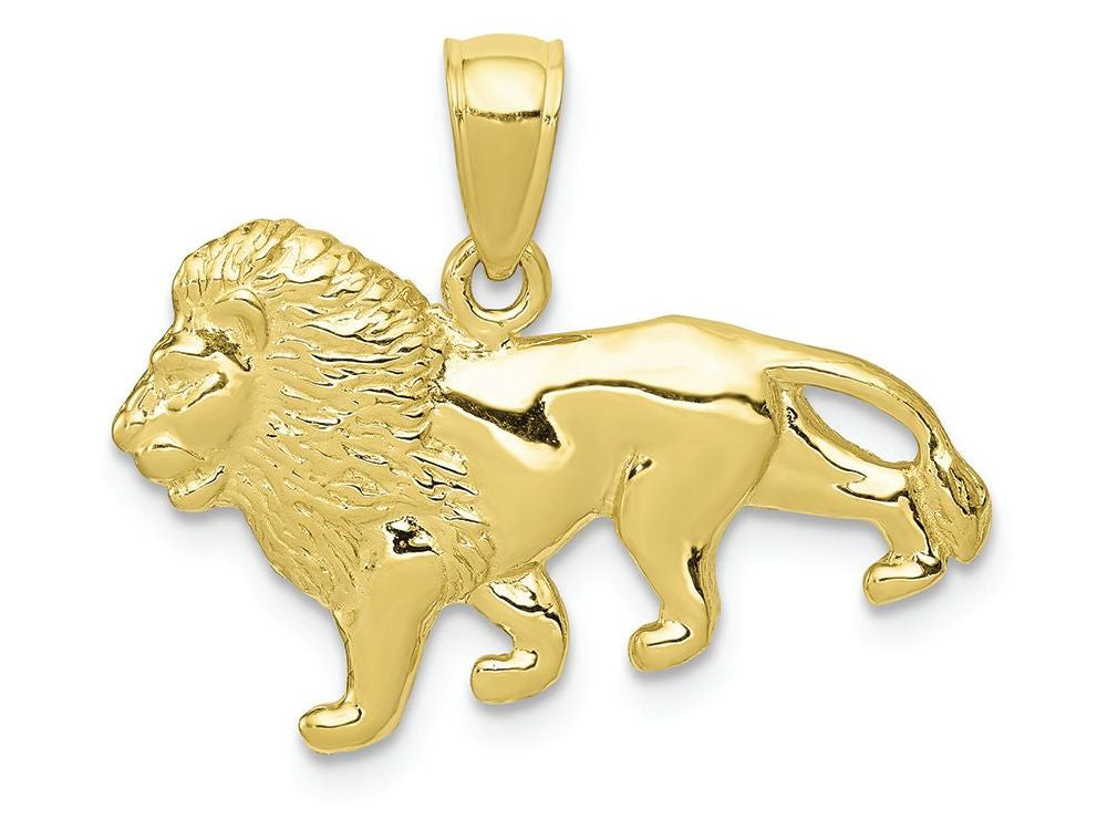 FJC Finejewelers 10k Yellow Gold Lion Charm