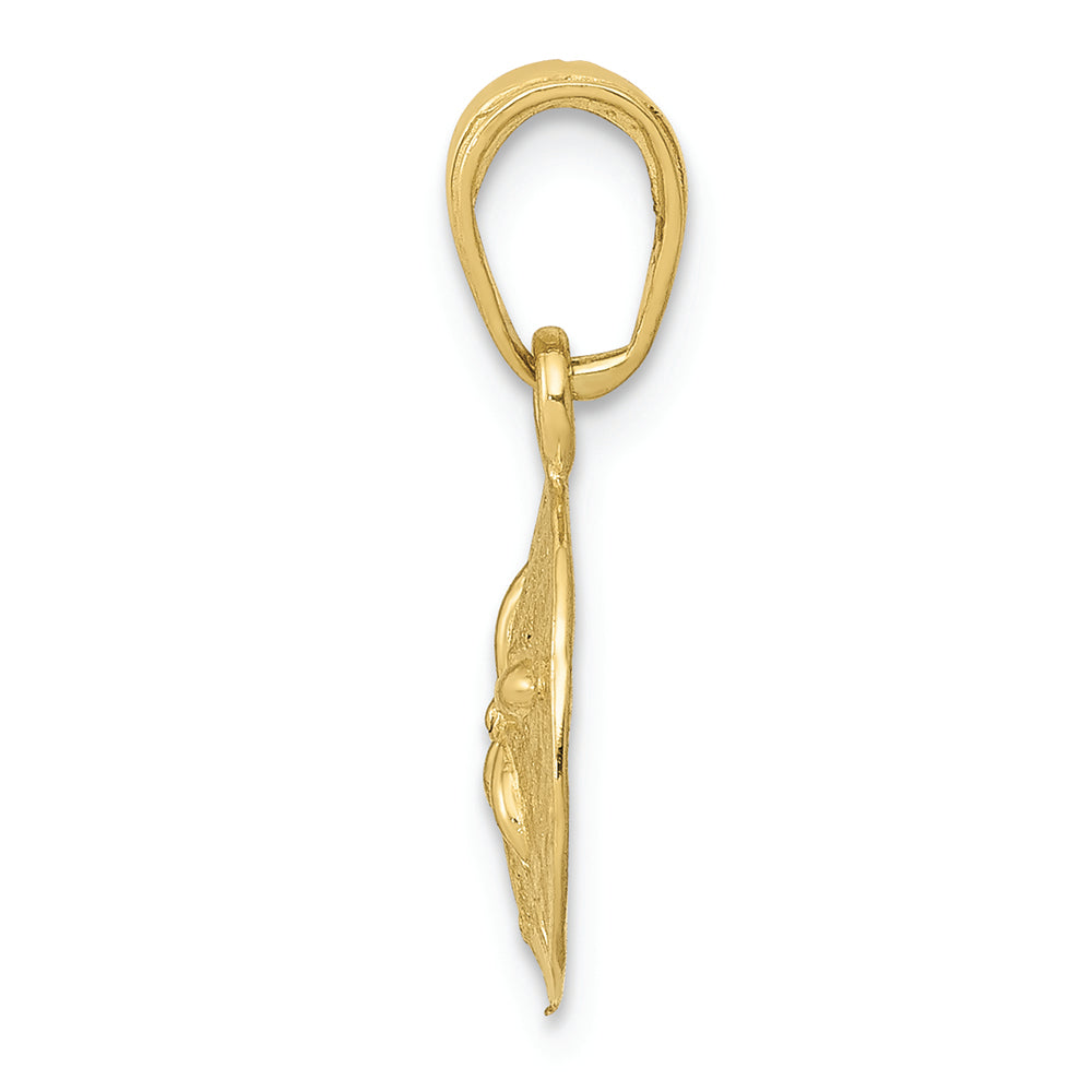 FJC Finejewelers 10k Yellow Gold Sand Dollar Charm