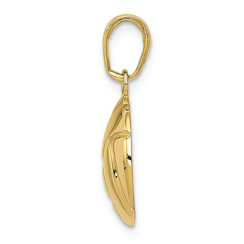 FJC Finejewelers 10k Gold Polished Volleyball Charm