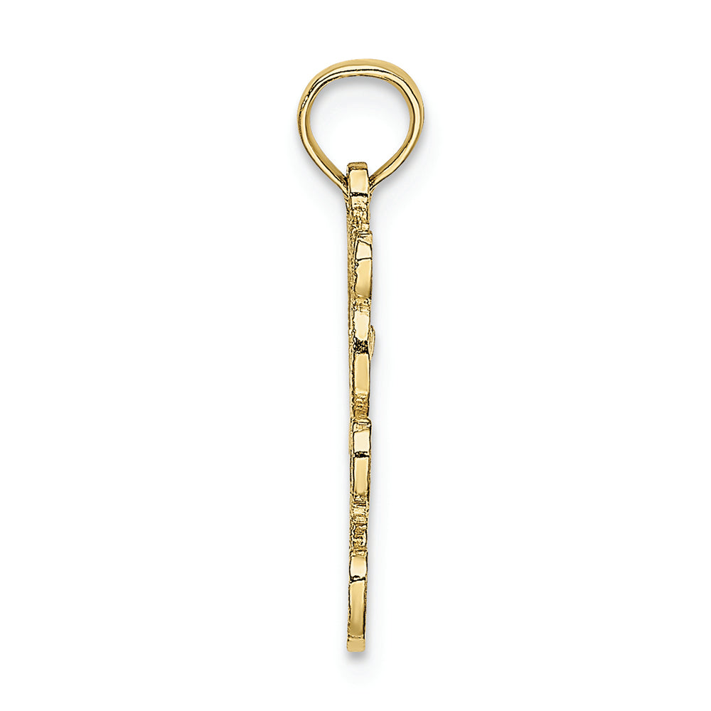 FJC Finejewelers 10k Yellow Gold Teddy Bear Charm