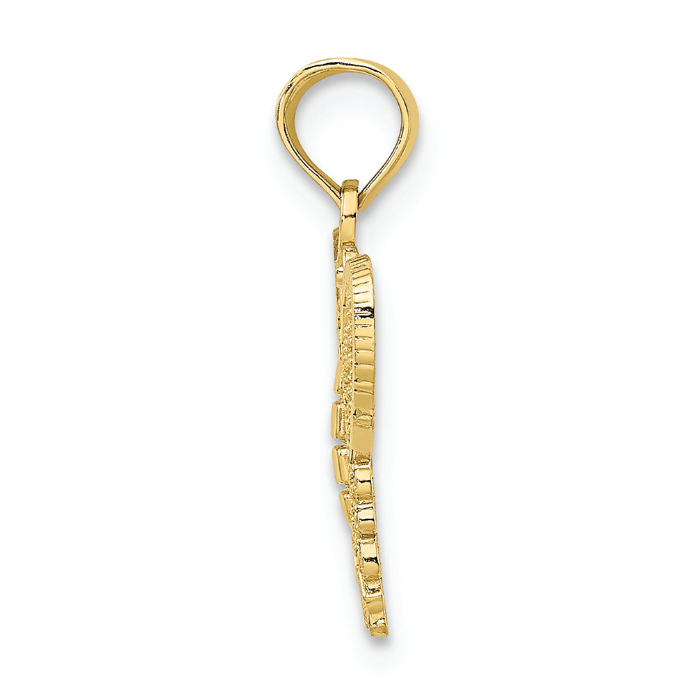 FJC Finejewelers 10k Yellow Gold Butterfly Charm