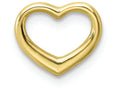 FJC Finejewelers 10k Yellow Gold Mini Floating Heart Charm