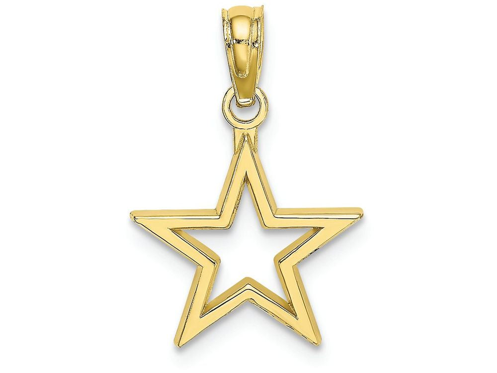 FJC Finejewelers 10k Yellow Gold Star Charm