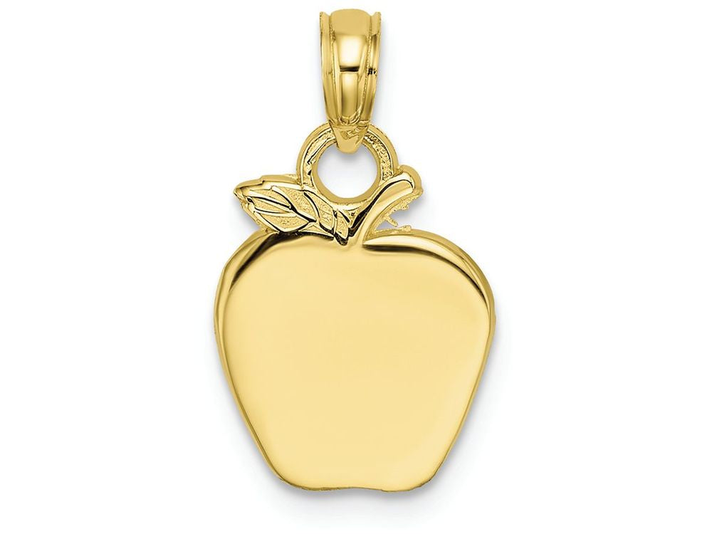 FJC Finejewelers 10k Yellow Gold Apple Charm