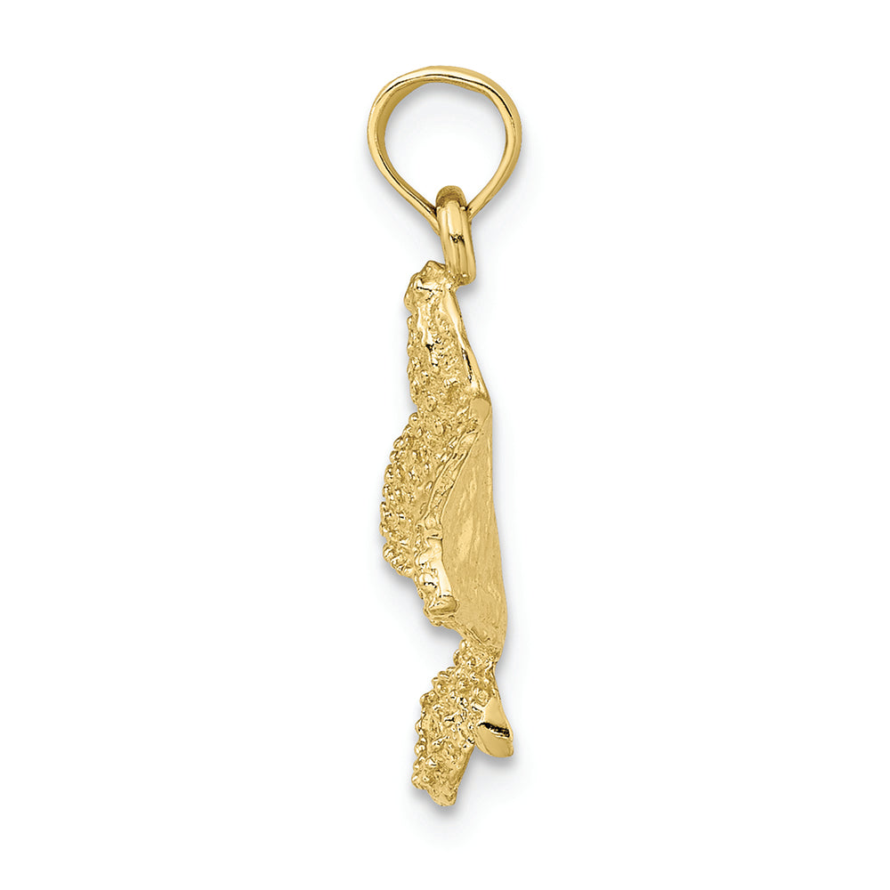 FJC Finejewelers 10k Yellow Gold Spotted Eagle Ray Charm