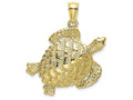 FJC Finejewelers 10k Yellow Gold Sea Turtle Charm