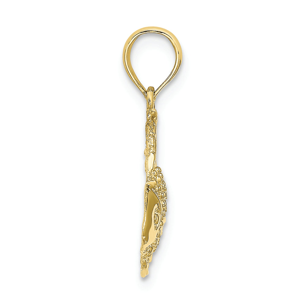 FJC Finejewelers 10k Yellow Gold Fish Charm