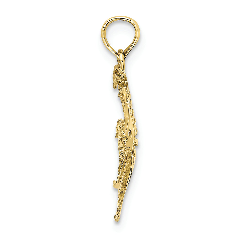 FJC Finejewelers 10k Yellow Gold Angelfishcut-out Charm