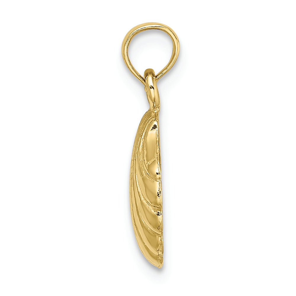 FJC Finejewelers 10k Yellow Gold Scallop Shell (2 0f 2) Charm