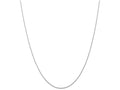 FJC Finejewelers 24 Inch 10k White Gold Rhodium-plated 0.90mm Rope Chain Necklace