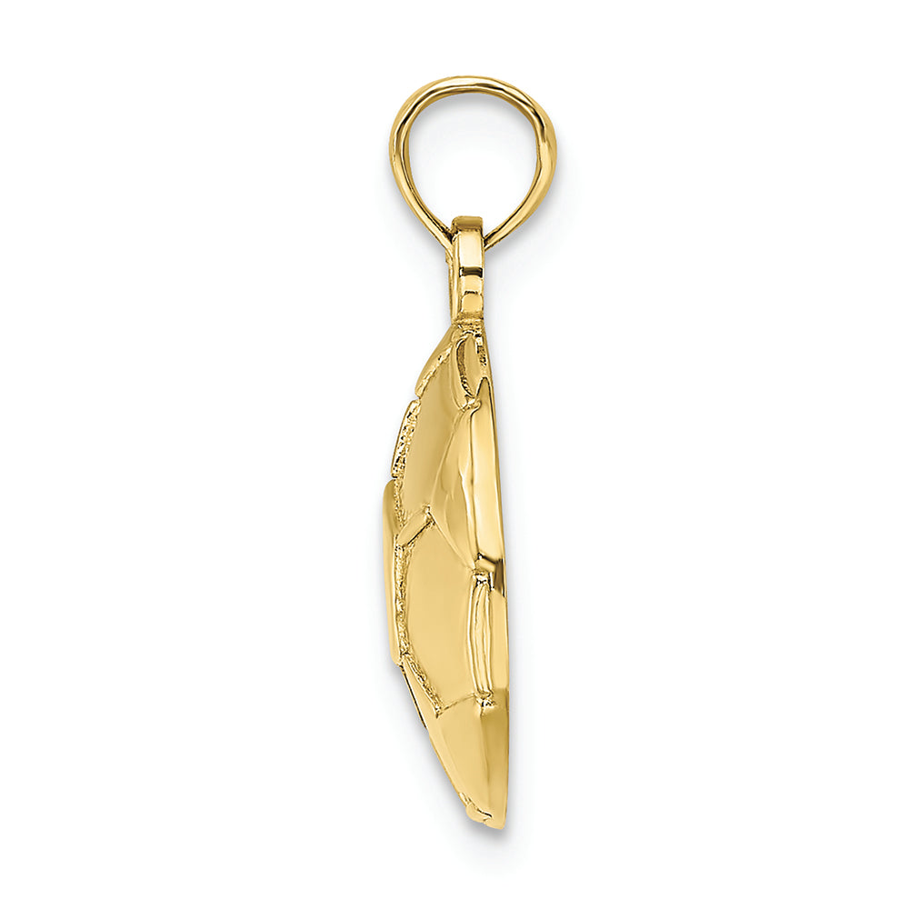 FJC Finejewelers 10k Yellow Gold Soccer Ball Charm Engraveable