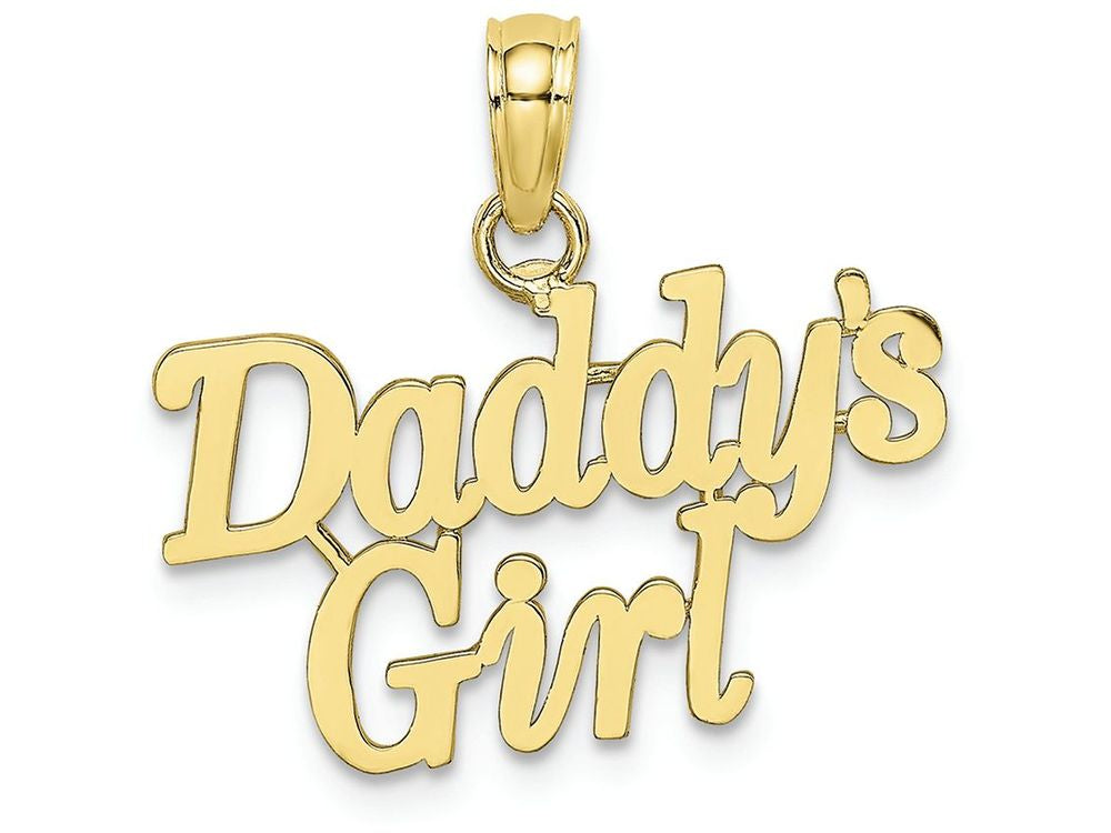 FJC Finejewelers 10k Yellow Gold Daddy's Girl Charm