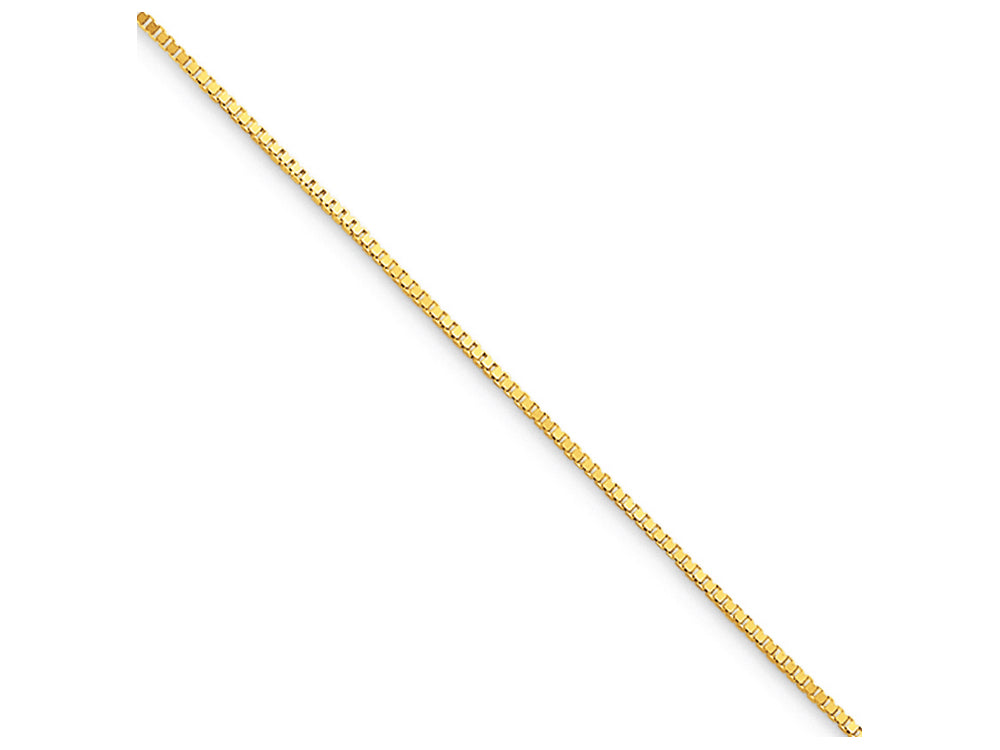 FJC Finejewelers 24 Inch 10k .7mm Box Chain Necklace