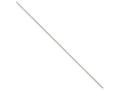 FJC Finejewelers 16 Inch 10k White Gold .5mm Box Chain Necklace