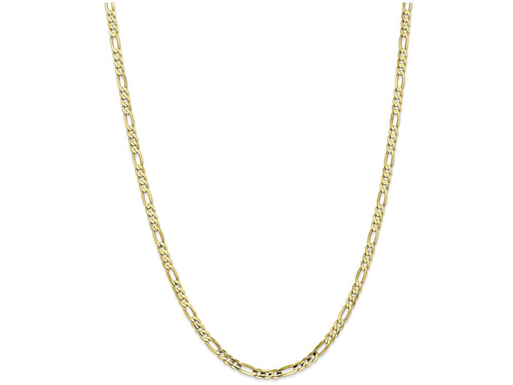 FJC Finejewelers 20 Inch 10k 4mm Light Figaro Chain Necklace