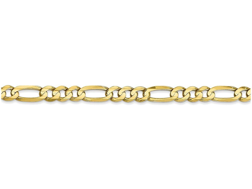 FJC Finejewelers 18 Inch 10k 4.5mm Light Figaro Chain Necklace