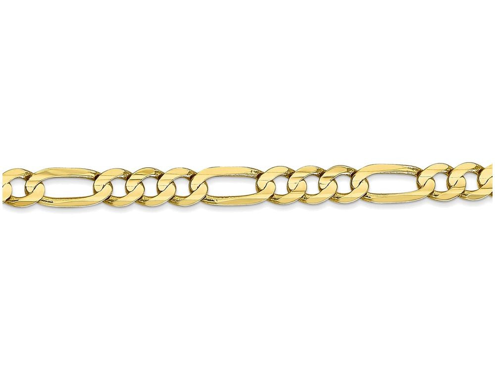 FJC Finejewelers 8 Inch 10k 5.25mm Light Figaro Chain Bracelet