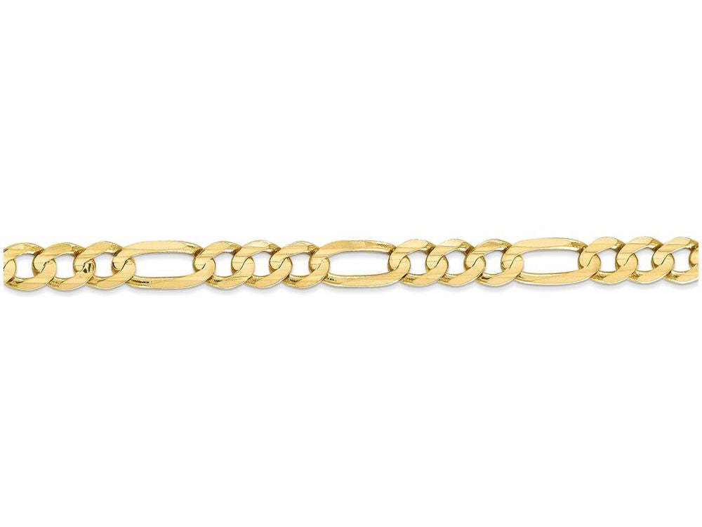 FJC Finejewelers 20 Inch 10k 6mm Light Figaro Chain Necklace