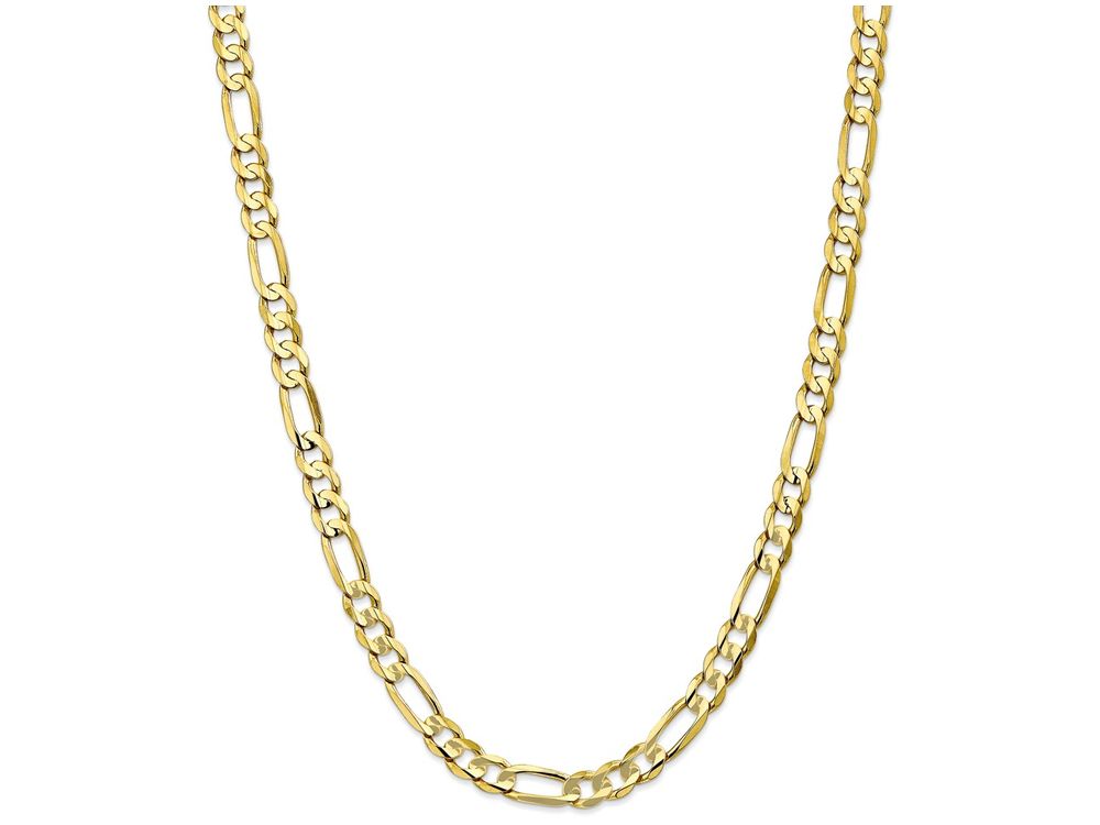 FJC Finejewelers 8 Inch 10k 6.75mm Light Figaro Chain Bracelet