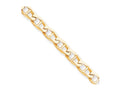 FJC Finejewelers 8 Inch 10k 7mm Hand-polished Anchor Link Chain Bracelet