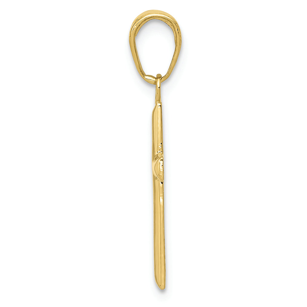 FJC Finejewelers 10k Yellow Gold Small Cross Charm