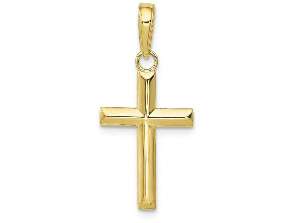 FJC Finejewelers 10k Yellow Gold Small Cross Charm